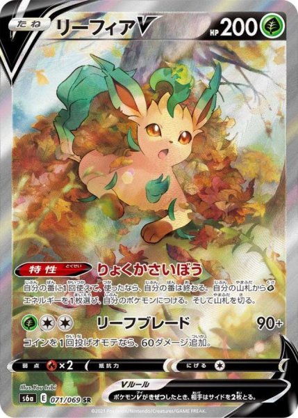 画像1: 【PSA10】リーフィアV［071/069］ SR (1)