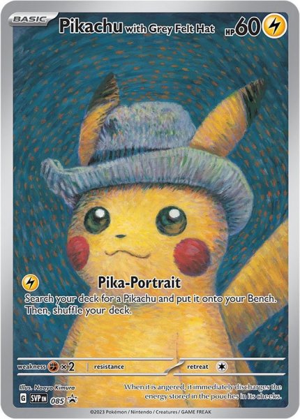 画像1: 【PSA10】Pikachu with Grey Felt Hat(ゴッホピカチュウ) [085/SV-P] P (1)