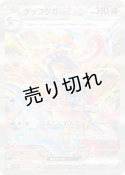 画像1: 【PSA10】ゲッコウガex [090/066] SAR　※銀行振込orコンビニ払い (1)